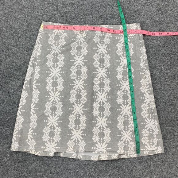 RipSkirt Skirt Women S Small Gray Hook And Loop Wrap Adjustable Cover Up Hawaii - Picture 6 of 11